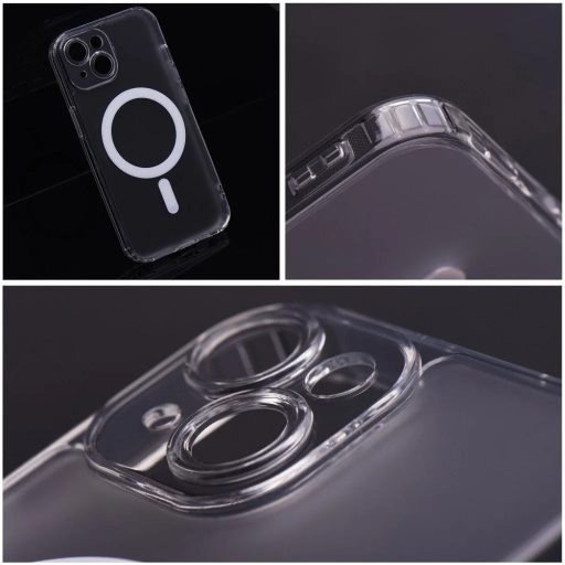 iPhone 15 Plus FROST MagSafe tok, matt átlátszó