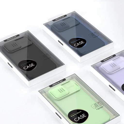 iPhone 15 Plus - Nillkin - CamShield Silky Magsafe tok - Lila