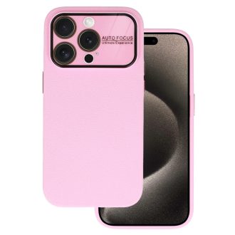 iPhone 14 Pro - Tel Protect -LICHI SOFT tok - rózsaszín
