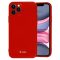 iPhone 14 Pro - JELLY szilikon tok - piros
