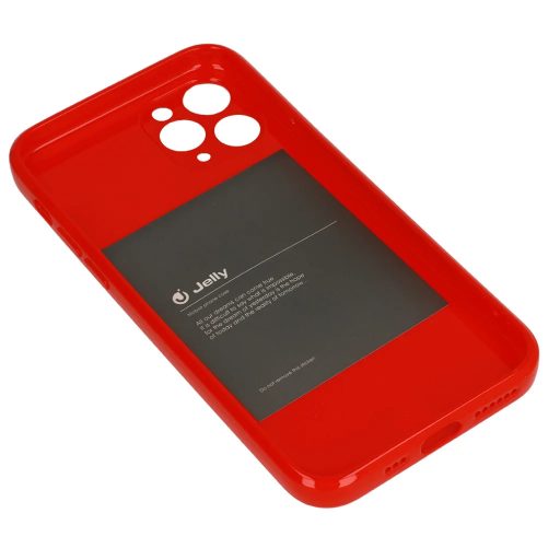 iPhone 14 Pro - JELLY szilikon tok - piros