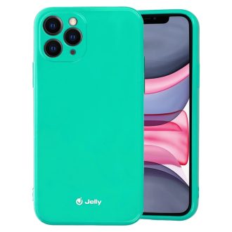 iPhone 14 Pro - JELLY szilikon tok - zöld