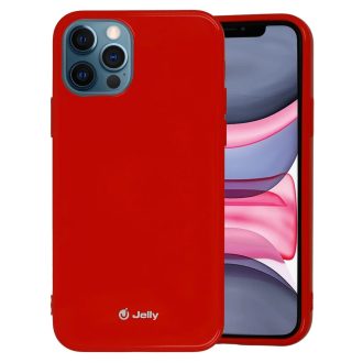 iPhone 13 Pro - JELLY szilikon tok - piros