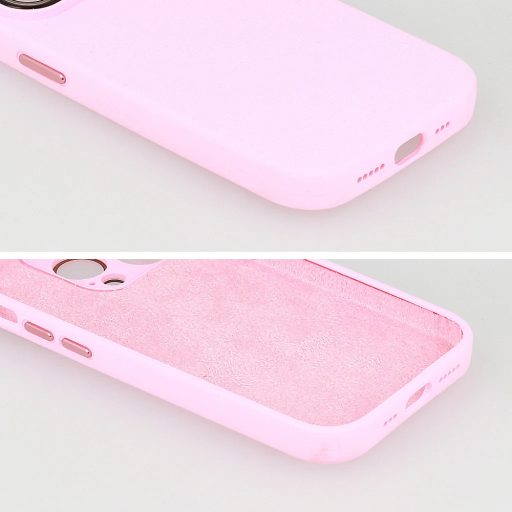 iPhone 13 Pro - Tel Protect -LICHI SOFT tok - rózsaszín