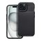 iPhone 13 Pro - CARBON PRÉMIUM szilikon tok, fekete