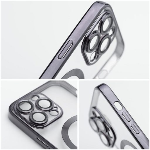 Samsung Galaxy S24 FE - ELECTRO MAG COVER MagSafe kompatibilis szilikon tok, fekete