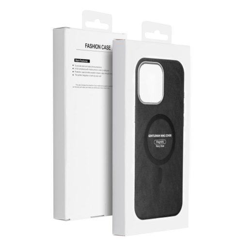 iPhone 17 GENTLEMAN MagSafe tok, Fekete