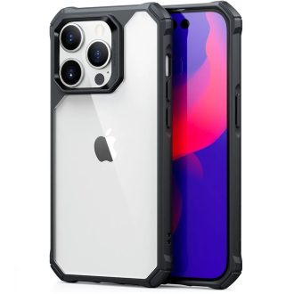 iPhone 14 Pro Max - ESR Air Armor tok, átlátszó / fekete