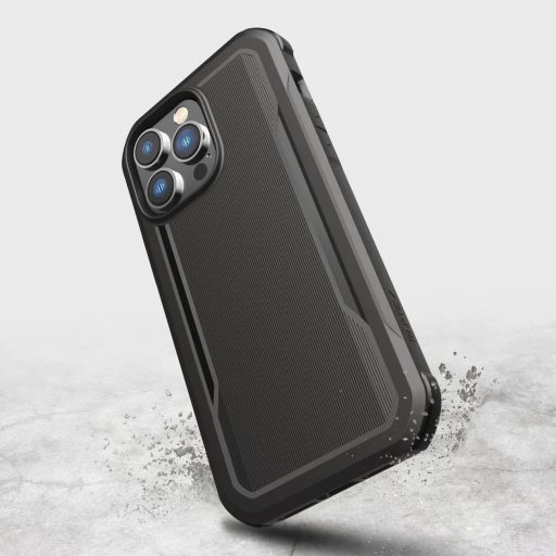 iPhone 14 Pro Max - X Doria Raptic Fort - MagSafe kompatibilis tok, fekete