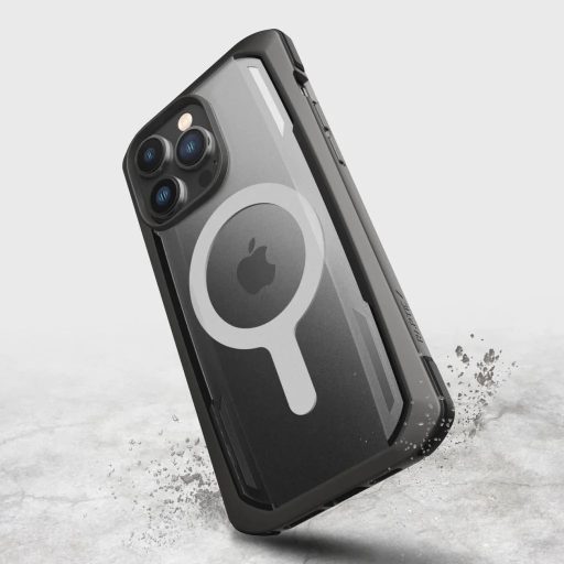 iPhone 14 Pro Max - X Doria Raptic Secure - MagSafe kompatibilis tok, fekete