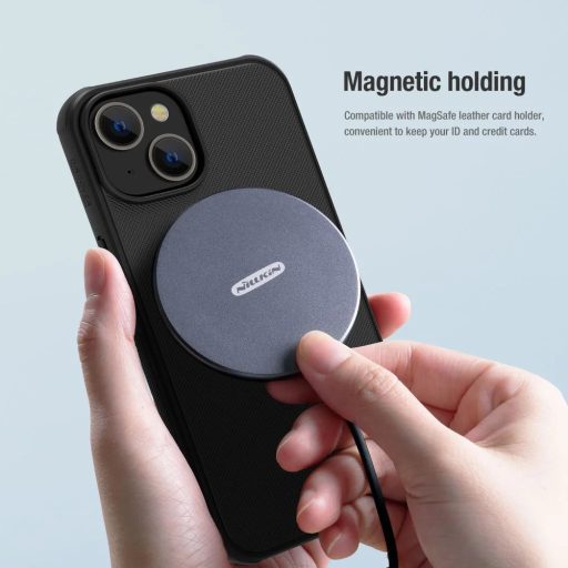 iPhone 14 Plus - Nillkin Super Frosted Pro Magnetic tok, kék