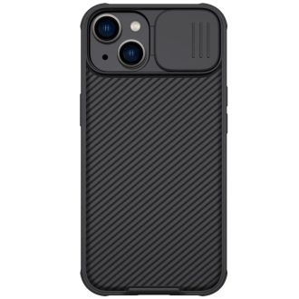   iPhone 14 Plus - Nillkin CamShield Pro, MagSafe kompatibilis tok, fekete