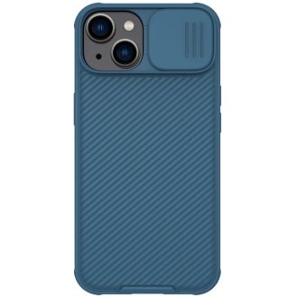   iPhone 14 Plus - Nillkin CamShield Pro, MagSafe kompatibilis tok, kék