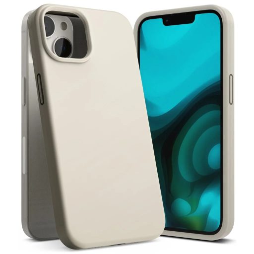 iPhone 14 Plus - Ringke szilikon tok, fekete
