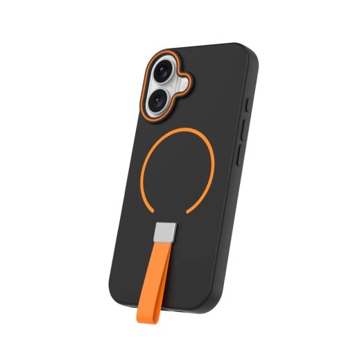 iPhone 16 Pro Max - Loop Thin Mag tok, fekete