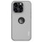 iPhone 16 Pro Max - Nillkin Super Frosted Shield Pro tok, logó kivágás, titán szürke
