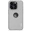 iPhone 16 Pro Max - Nillkin Super Frosted Shield Pro tok, logó kivágás, titán szürke