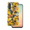 Samsung Galaxy A17 4G / 5G - Glow Glam mintás tok, narancssárga