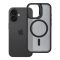 iPhone 17 - Forcell Shadow Stand Premium - MagSafe kompatibilis tok, fekete