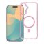 Samsung Galaxy A27 5G - FRAME CLEAR HYBRID MAG - kemény hátlap tok, MagSafe, rózsaszín