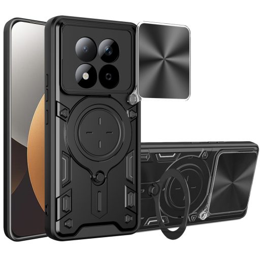 Xiaomi 17T Pro - Techsuit - CamGuard Pro - Fekete