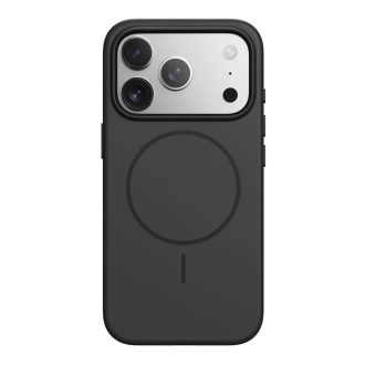   iPhone 17 Pro Max / 18 Pro Max - ROCK - Armor Matte Magnetic Series, MagSafe kompatibilis tok, fekete