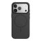 iPhone 17 Pro Max / 18 Pro Max - ROCK - Armor Matte Magnetic Series, MagSafe kompatibilis tok, fekete