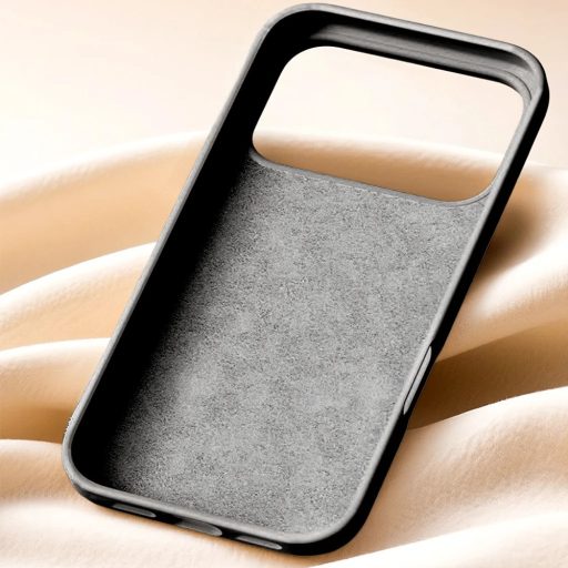 iPhone 17 Pro Max / 18 Pro Max - ROCK - Armor Matte Magnetic Series, MagSafe kompatibilis tok, fekete