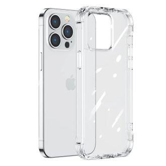   iPhone 14 -  Joyroom - Defender tok támasztékkal, átlátszó