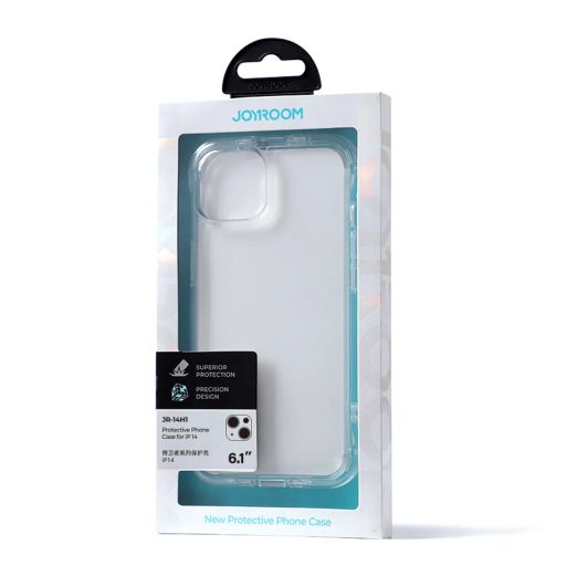 iPhone 14 -  Joyroom - Defender tok támasztékkal, átlátszó