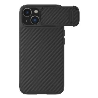 iPhone 14 - Nillkin Synthetic Fiber S tok, fekete