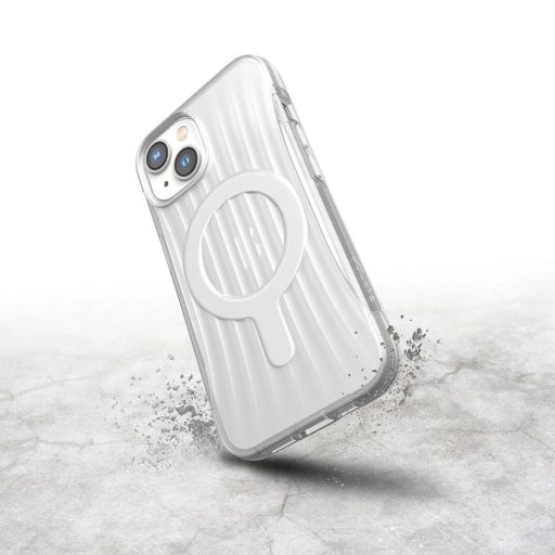 iPhone 14 - Raptic X-Doria Clutch, MagSafe kompatibilis tok, áttetsző