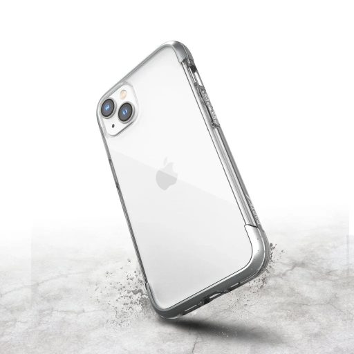 iPhone 14 - Raptic X-Doria Air páncélozott tok, ezüst