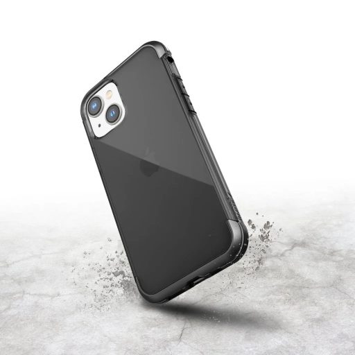 iPhone 14 - Raptic X-Doria Air páncélozott tok, sötétszürke