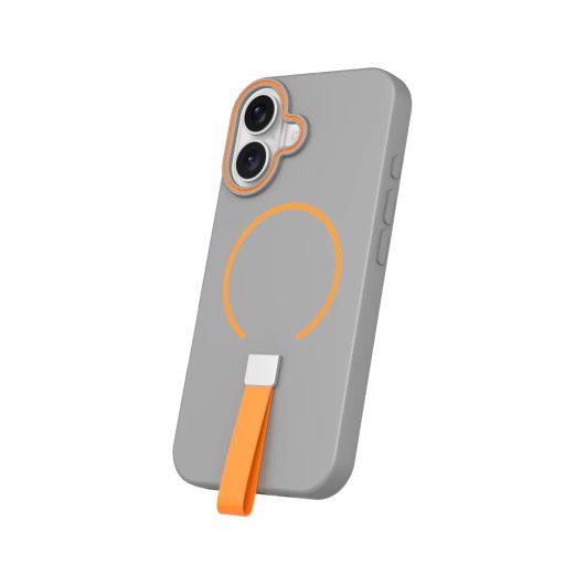 iPhone 14 - Loop Thin Mag tok, szürke