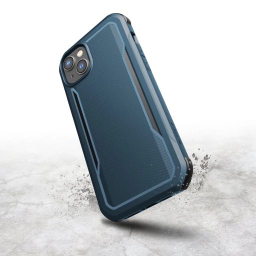 iPhone 14 Pro Max - X Doria Raptic Fort - MagSafe kompatibilis tok, kék