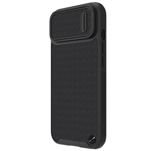 iPhone 14 - Nillkin Textured S - tok, fekete