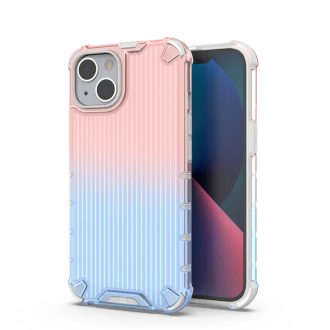 iPhone 14 -  Ombre tok, rózsaszín / kék