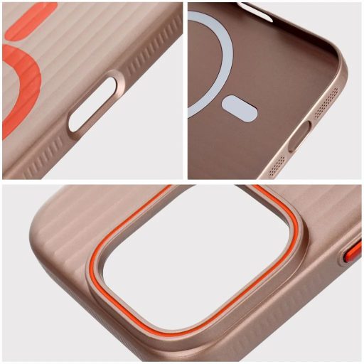 iPhone 15 Pro - SIMPLY MagSafe tok, titán sivatag