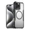 iPhone 16 Pro Max - Defender Carbon Mag ütésálló MagSafe kompatibilis tok, fekete