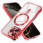 iPhone 16 Pro Max - Techsuit - Luxus Kristály MagSafe tok, Piros