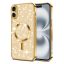 iPhone 16 - Techsuit - GLITTER MagSafe tok, Arany
