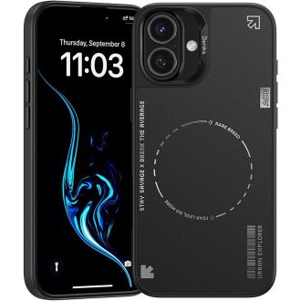iPhone 16 - Benks - Dynamic Minimalist tok, Fekete