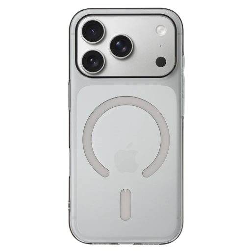 iPhone 17 Pro Max - SLIM MagSafe tok, átlátszó szürke