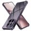 Xiaomi 17T - Techsuit - Ütésálló szilikon tok, átlátszó / füstfekete