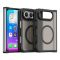 iPhone Duo - Techsuit - HaloFrost II MagSafe - Fekete