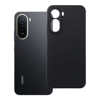 Xiaomi Redmi A7 Pro NFC - Matt szilikon tok, fekete