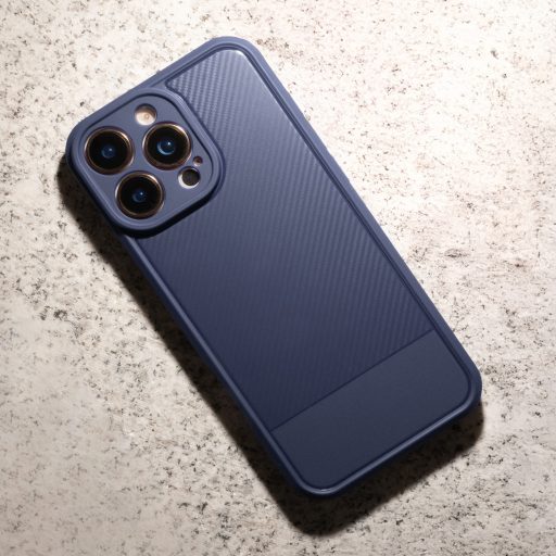 Xiaomi Redmi A5 - CARBON szilikon tok, kék
