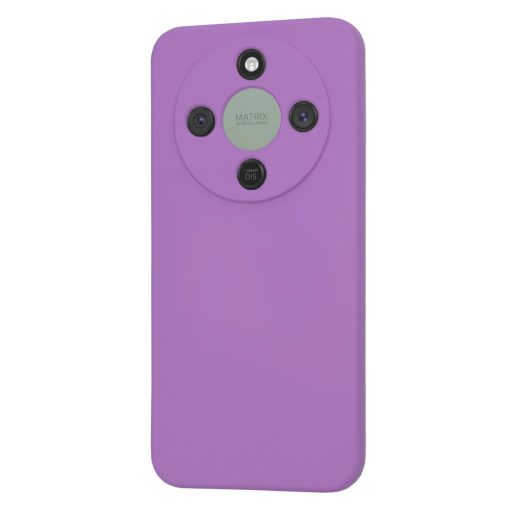 Honor Magic 8 Lite - Techsuit SoftFlex szilikon tok, lila