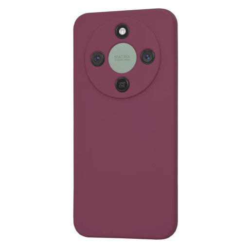 Honor Magic 8 Lite - Techsuit SoftFlex szilikon tok, bordó